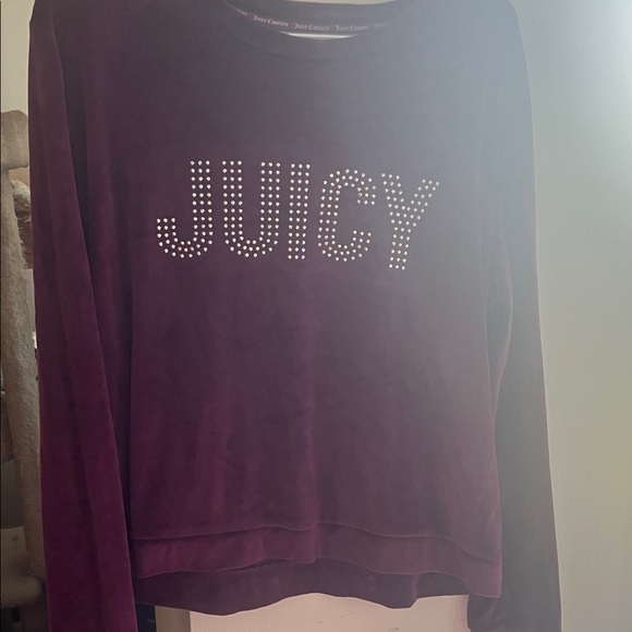 Juicy Couture Other - Juicy Couture Plum Rhinestone Sleepwear